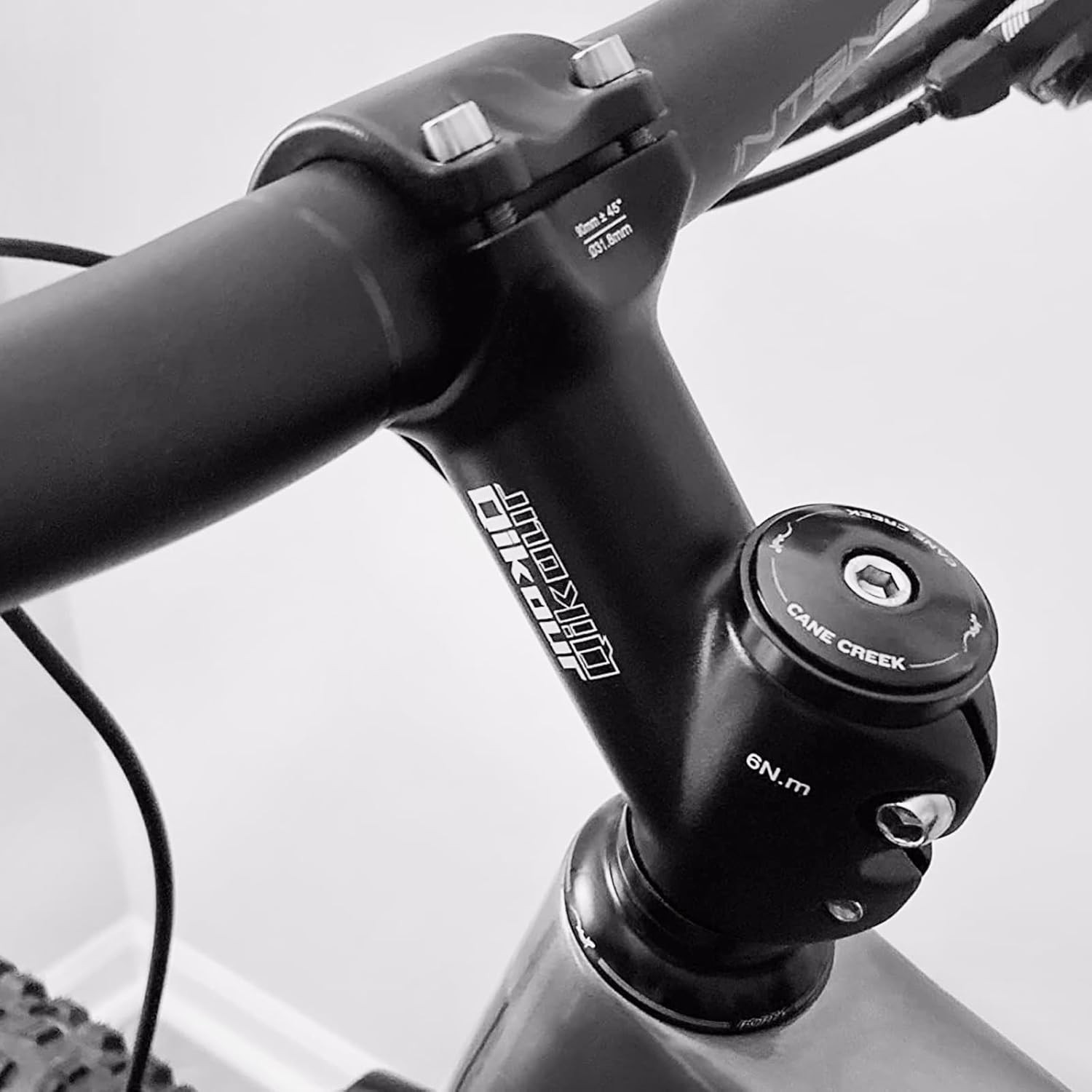31.8 Bike Stem 45 Degree 90Mm Bicycle Handlebar Stem Riser Bar Clamp MTB Stem fo