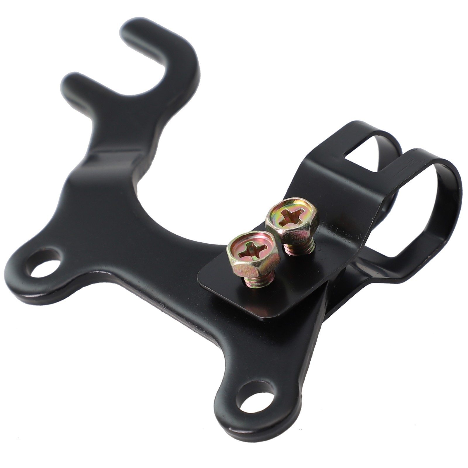 Approx. 4mm/0.16in Modified Bracket Black Stainless Steel 12*9*3.6cm Nice