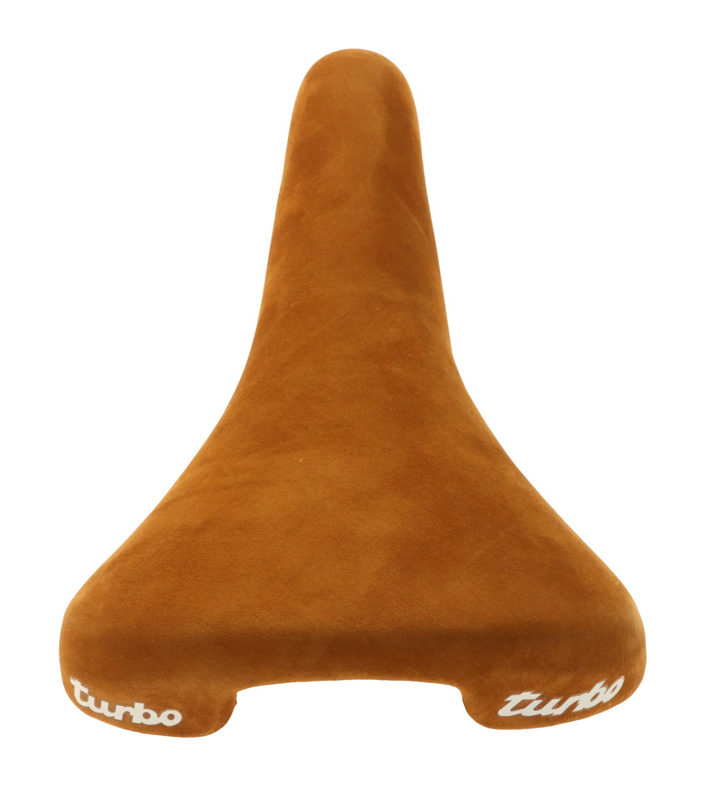 Selle Italia Turbo 1980 Saddle FeC Alloy Rail Brown Suede Leather 2014 NOS NEW