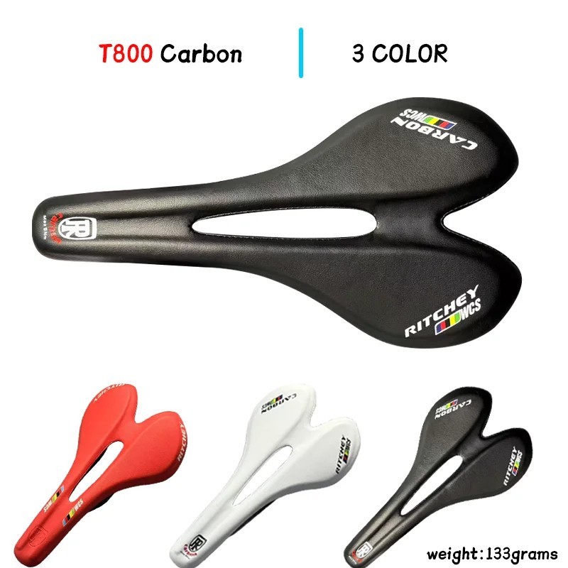 Ritchey Carbon Fiber Leather Saddle Bike Seat