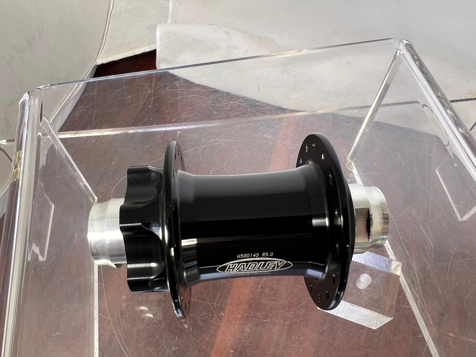 Vintage Hadley Front Hub Black Mountain Bike Downhill 26″ DH USA Made Retro MTB