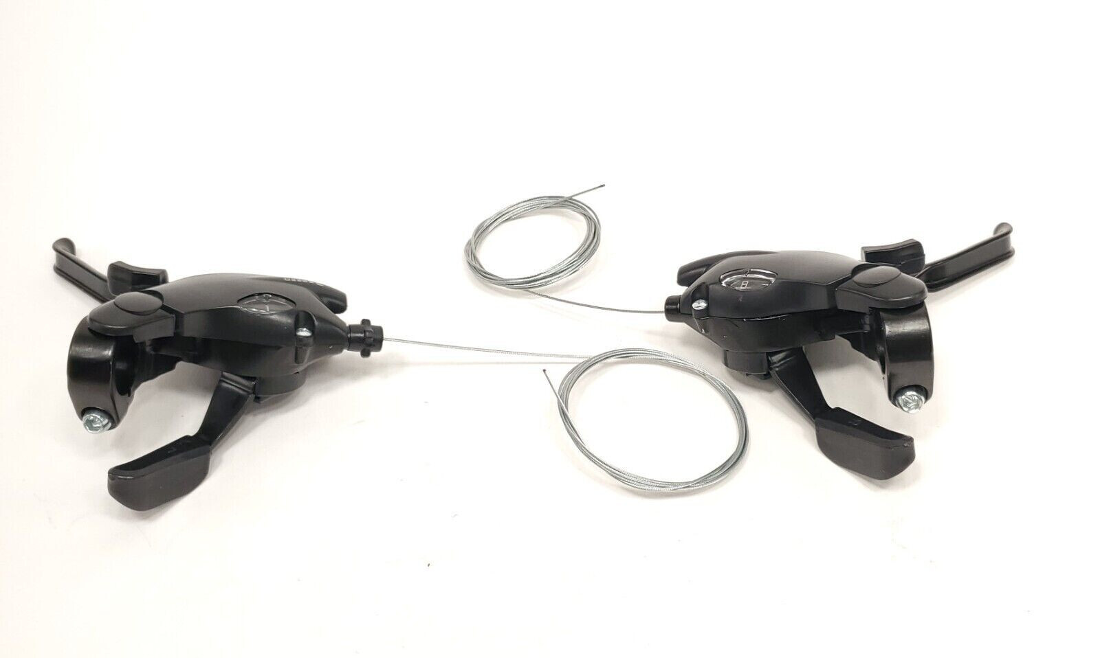 Sunlite 3×8 Speed Thumb Shifter Brake Levers V-Brake Right & Left w/Cables