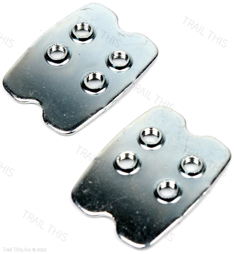 2 – Pack of Shimano 4-Hole SPD Shoe Plate Cleat Nuts fits SH51 SH52 SH56