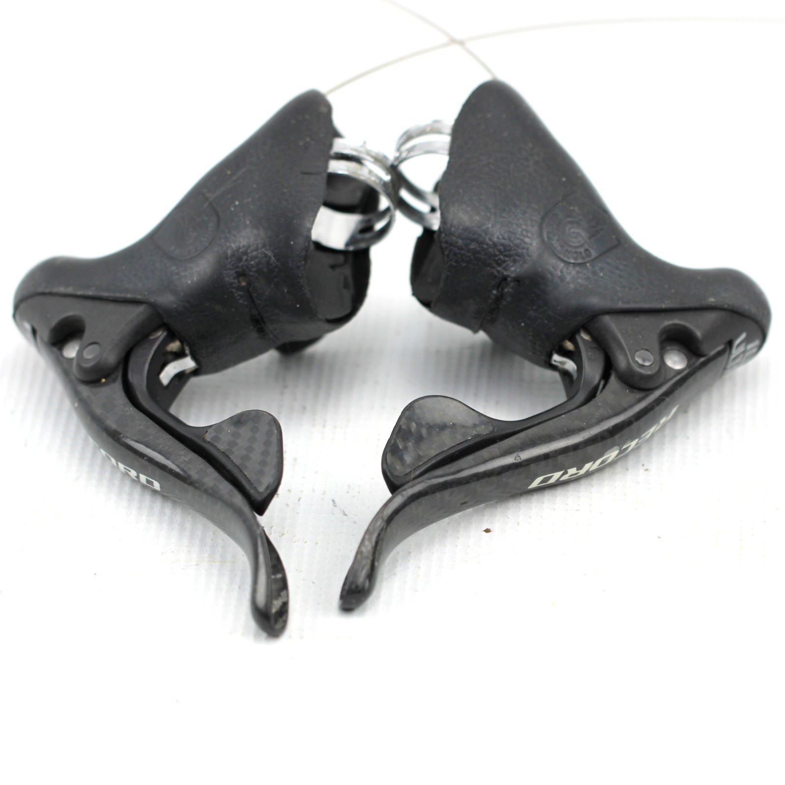 CAMPAGNOLO RECORD SHIFTERS Left/Right Brake Levers 360g 2×10 Italy