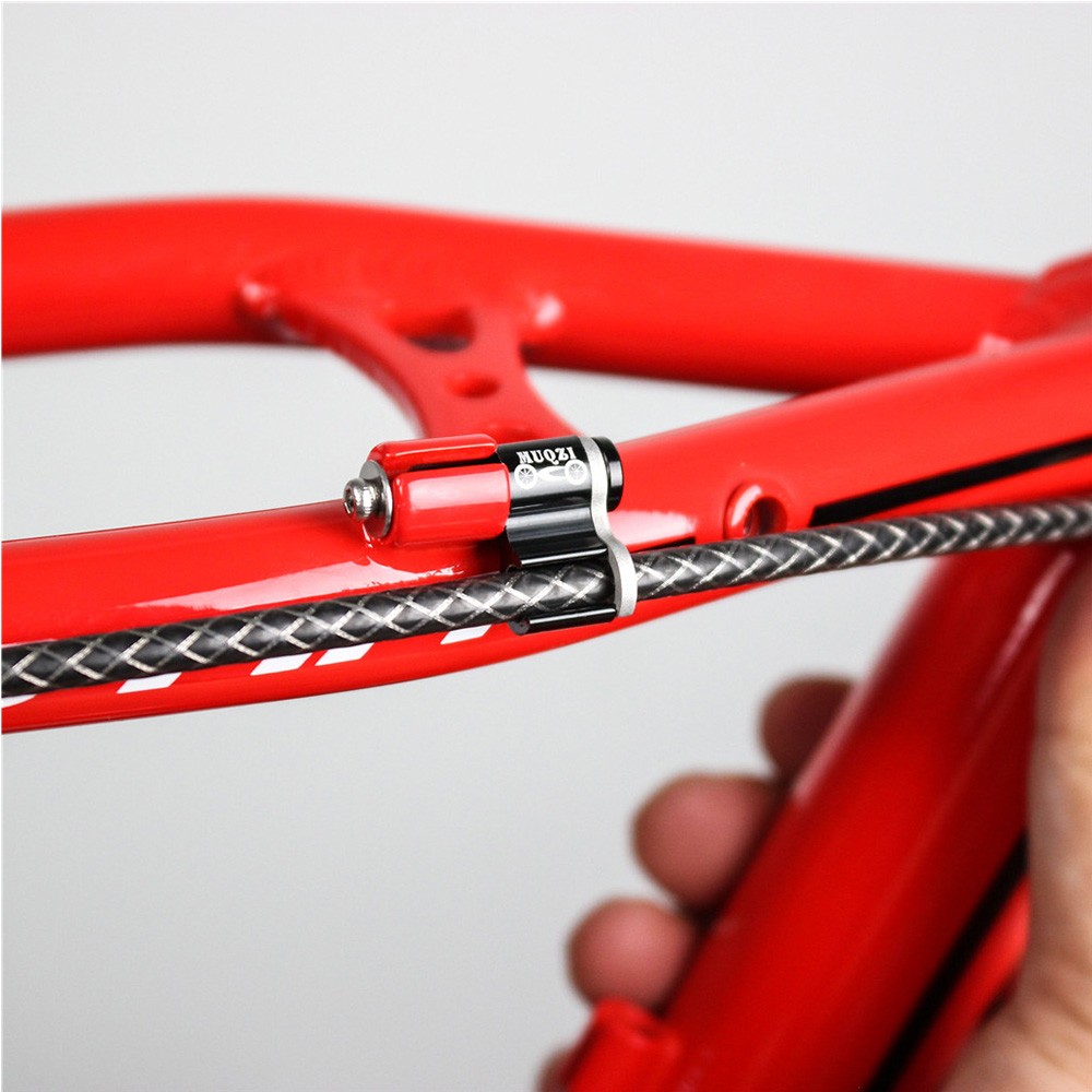 5pcs MTB Mountain Bike Bicycle Oil Line Tube Pipe Conversion Mount Upgrade Parts