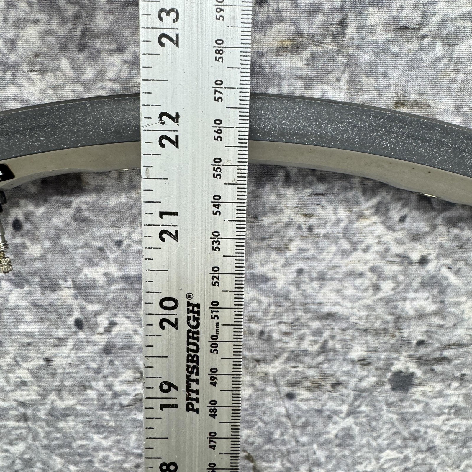Mavic Cross 26in Rim 18H SL SSC Silver UST Tubeless Aluminum MTB Presta