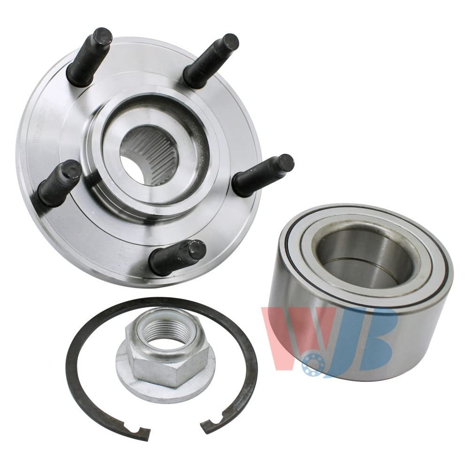 WJB WA518517 Front Wheel Hub Bearing Module Kit, Cross Reference: Moog 518517…