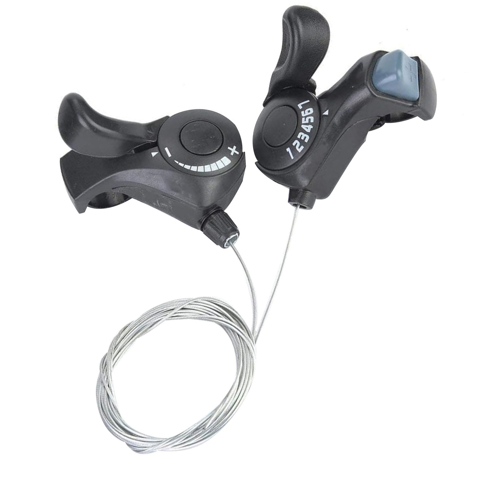 21-Speed Bicycle Shift Set w/Optical Display Durable Aluminum Alloy Construction