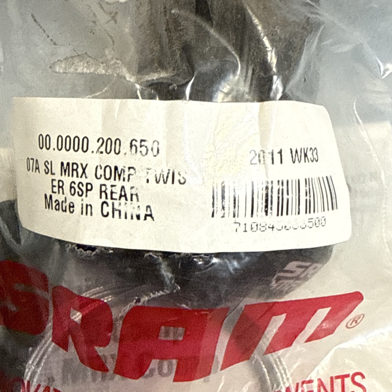 SRAM MRX Comp Grip Shift 6 Speed Rear [caw]