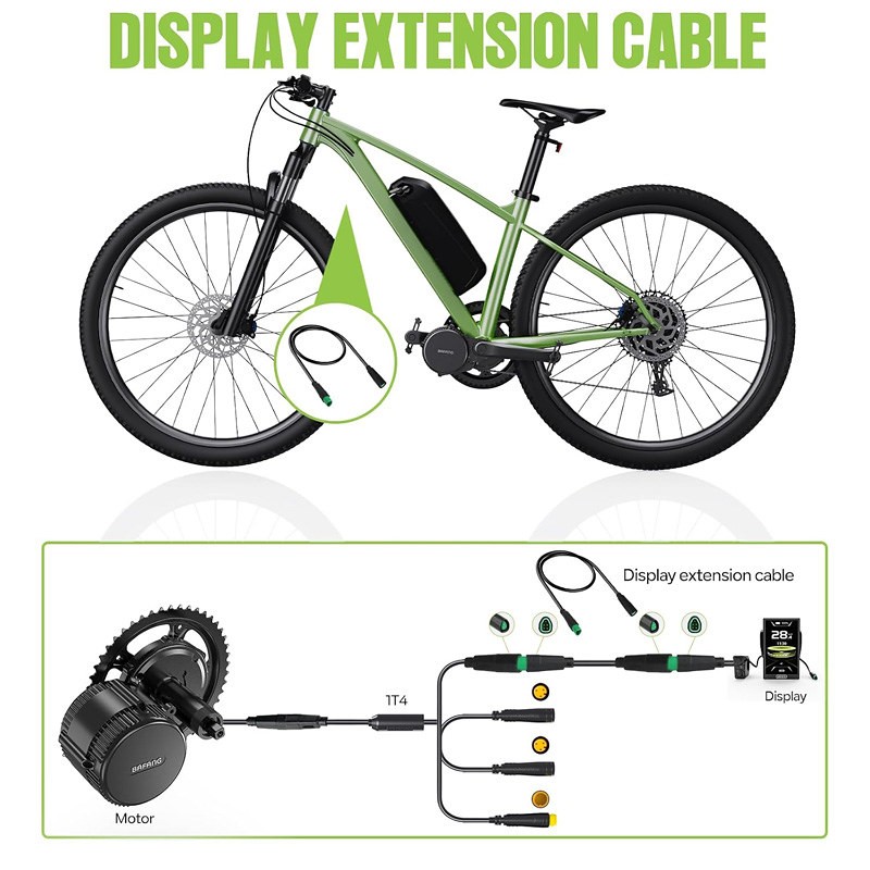 Bafang Display 5 Pin Can Protocal Extension Cable