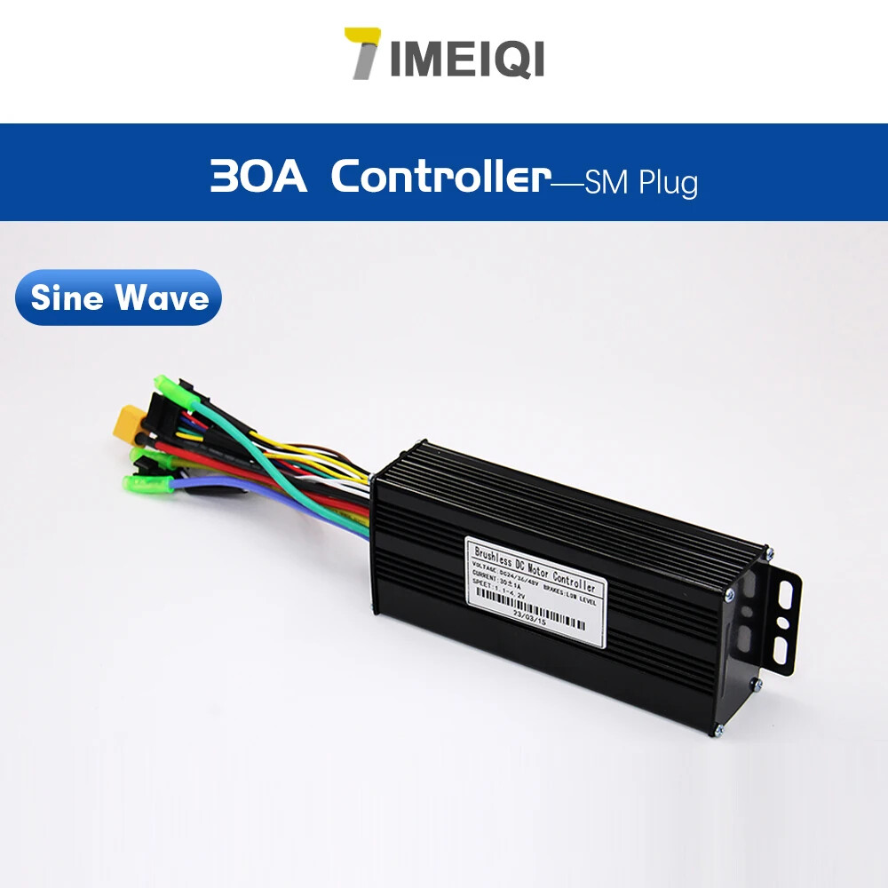 Ebike Sinawave Controller 36V/48V 17A-40A with LCD DIsplay for 250W-2000W Motor