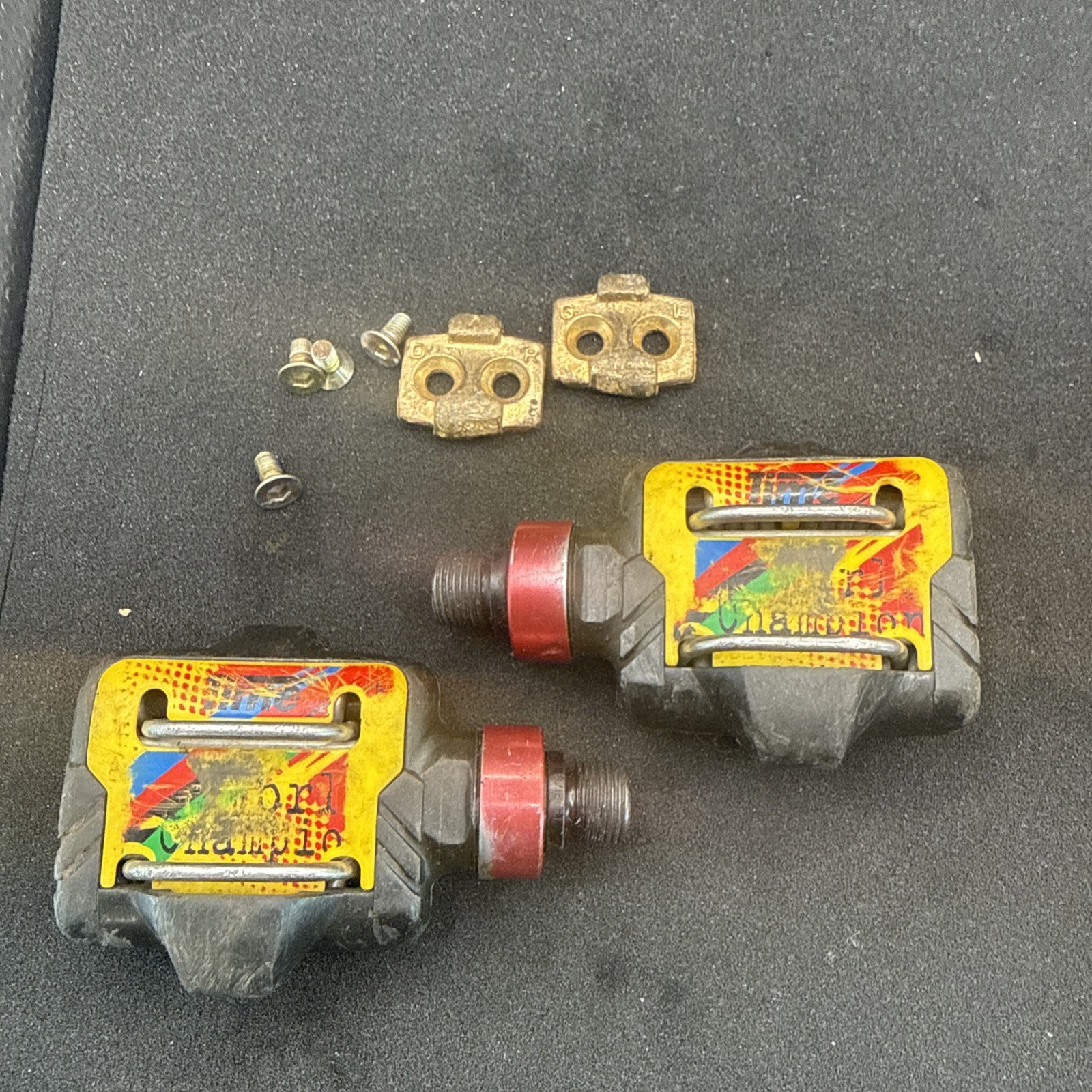 Time World Champion Atac Clipless Mtb Cycling Pedals (TW)-a)