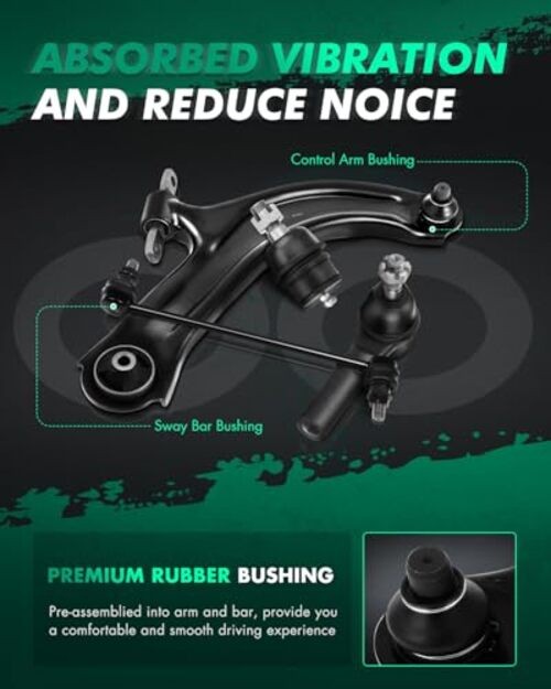 2pcs Suspension Kit 2 Rear Stabilizer/Sway Bar End Link fit for 1999-2004