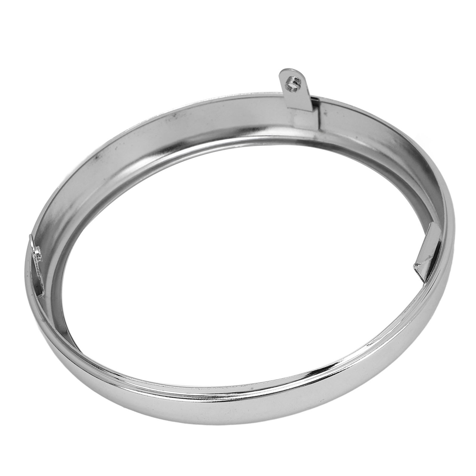 6in Motorcycle Headlight Ring Stylish Chrome Plated Smooth Surface Aluminum UIUW