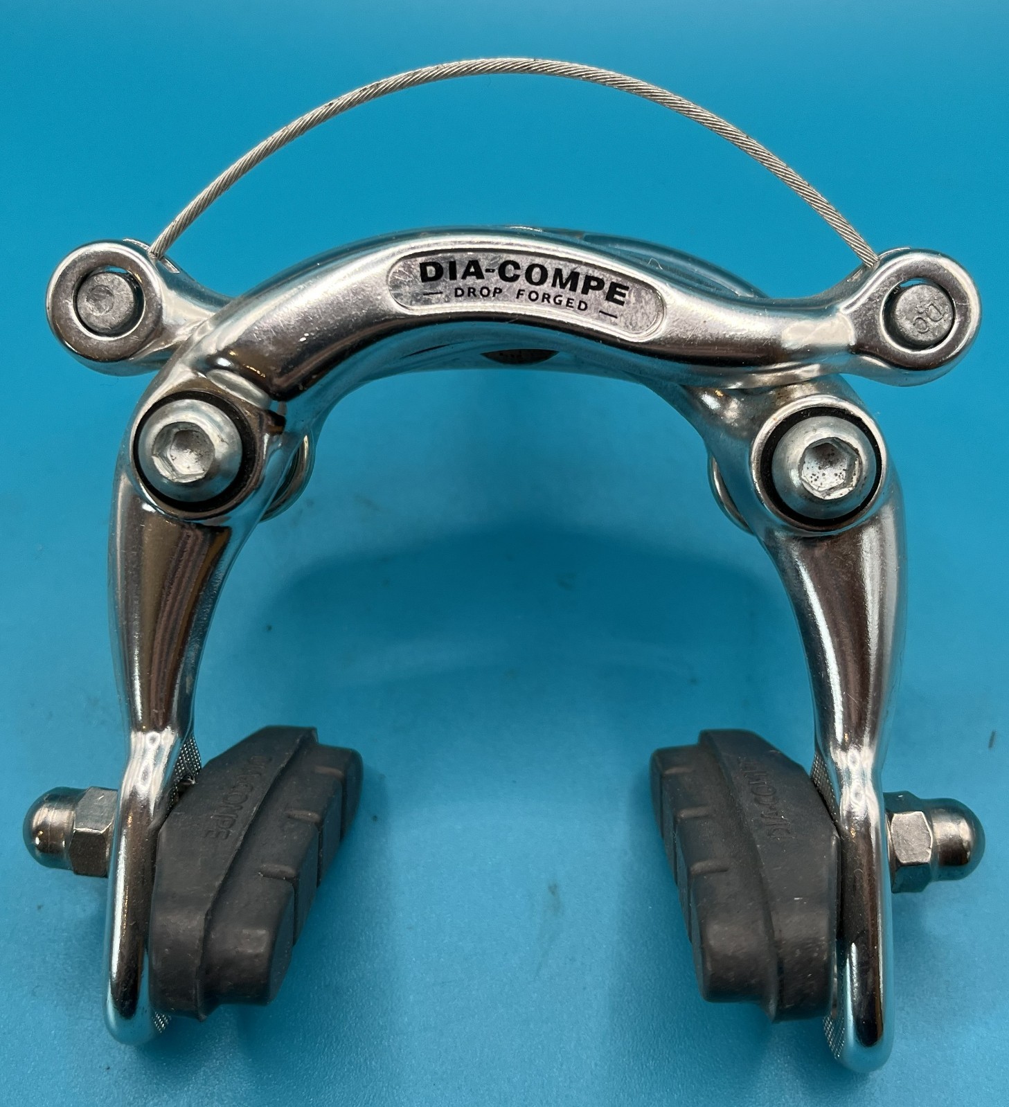 (8M) Dia-Compe DC-750 CenterPull Front Brake Caliper 60-78mm Silver