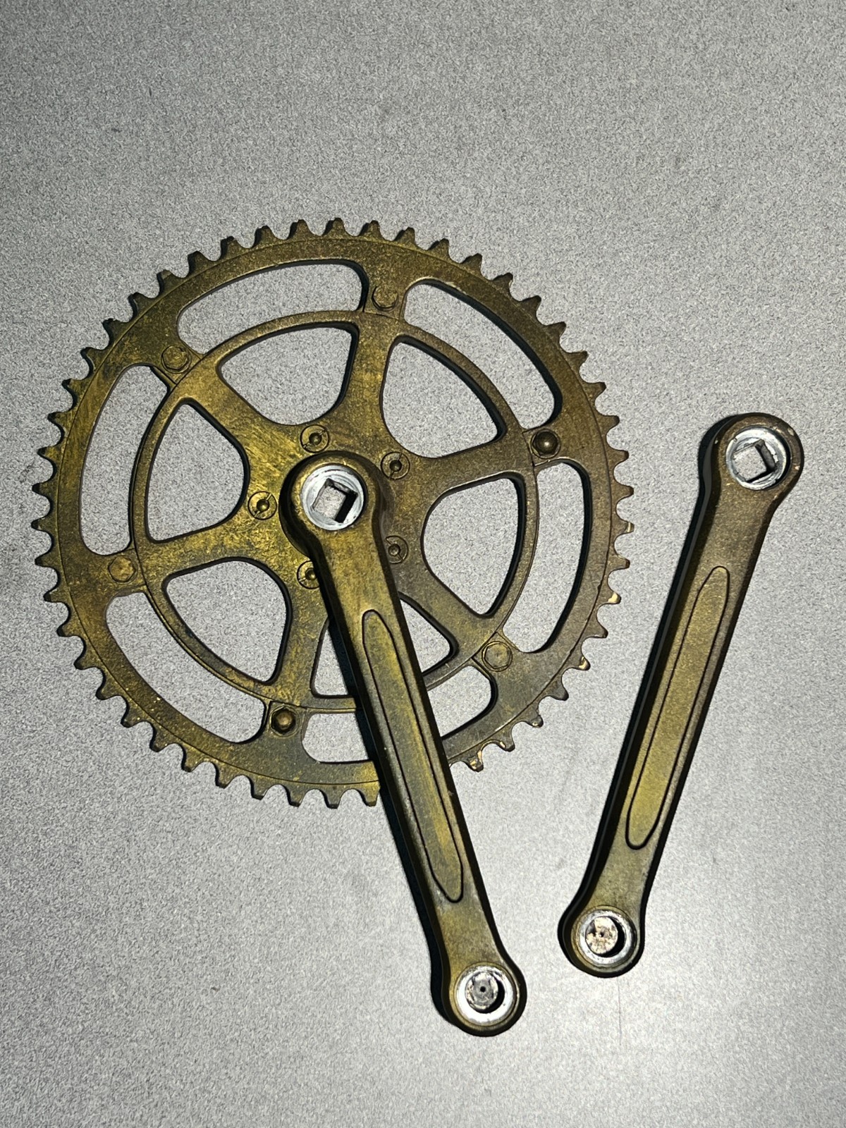 Stronglight Marque Deposee Road Cranks PAINTED