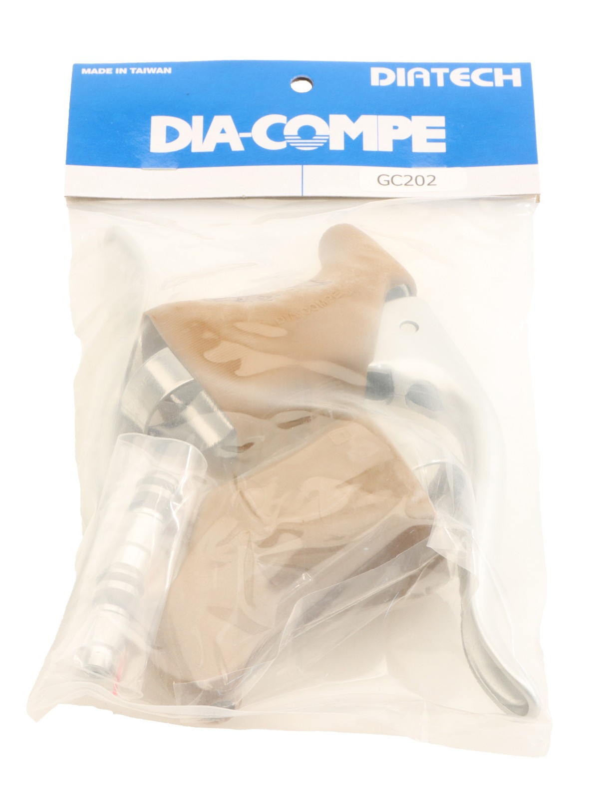 Dia-Compe Gran Compe 202 Brake Levers with Gum Hoods PAIR GC202 NEW NOS