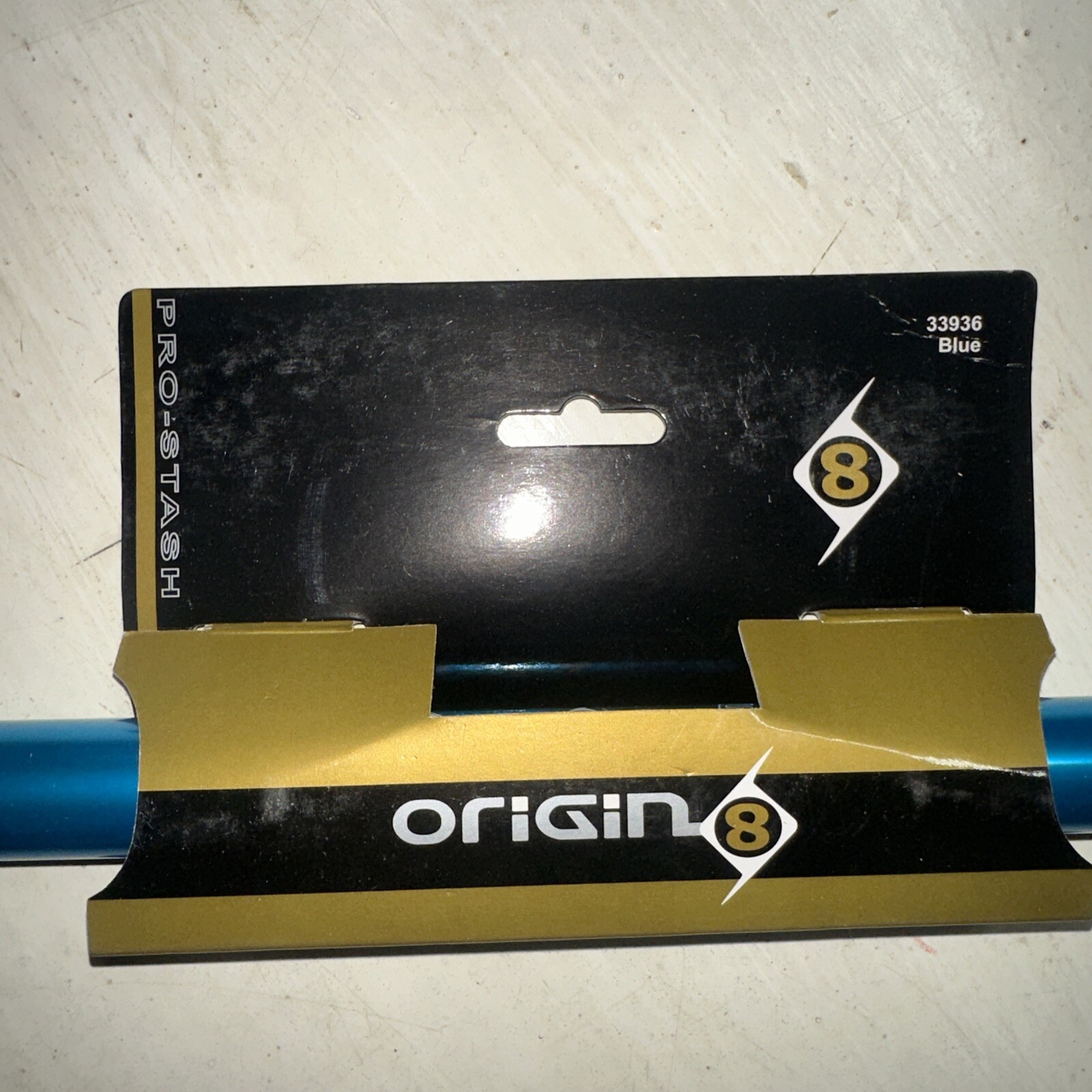 Origin8 Pro-Stash Handlebar BLUE Flat Bar Alloy 480 mm 25.4 Diameter Bike