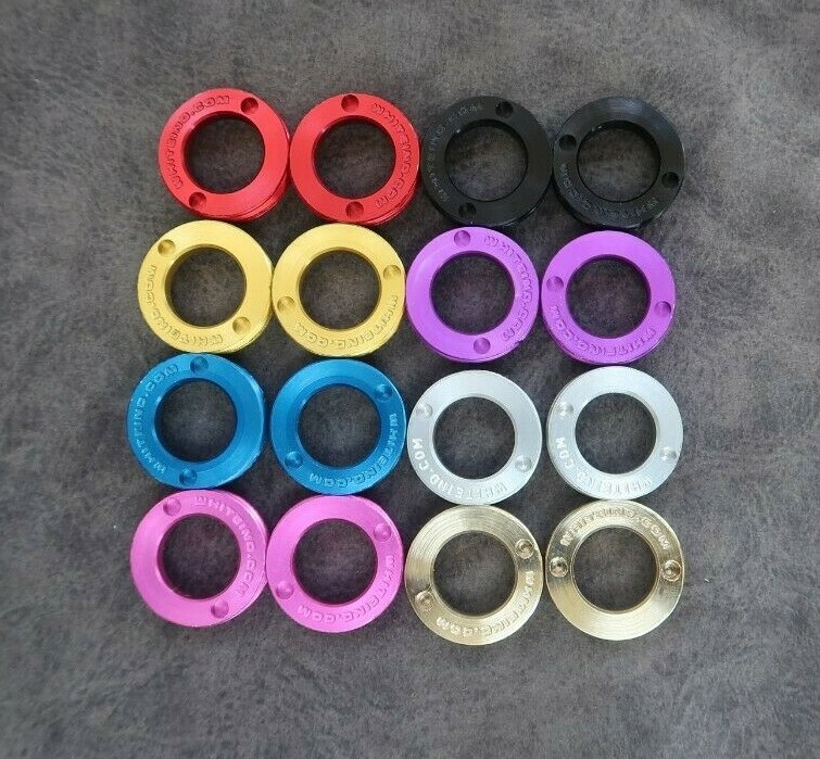 White Industries Extractor Caps Square Taper ENO Cranks (set of 2)