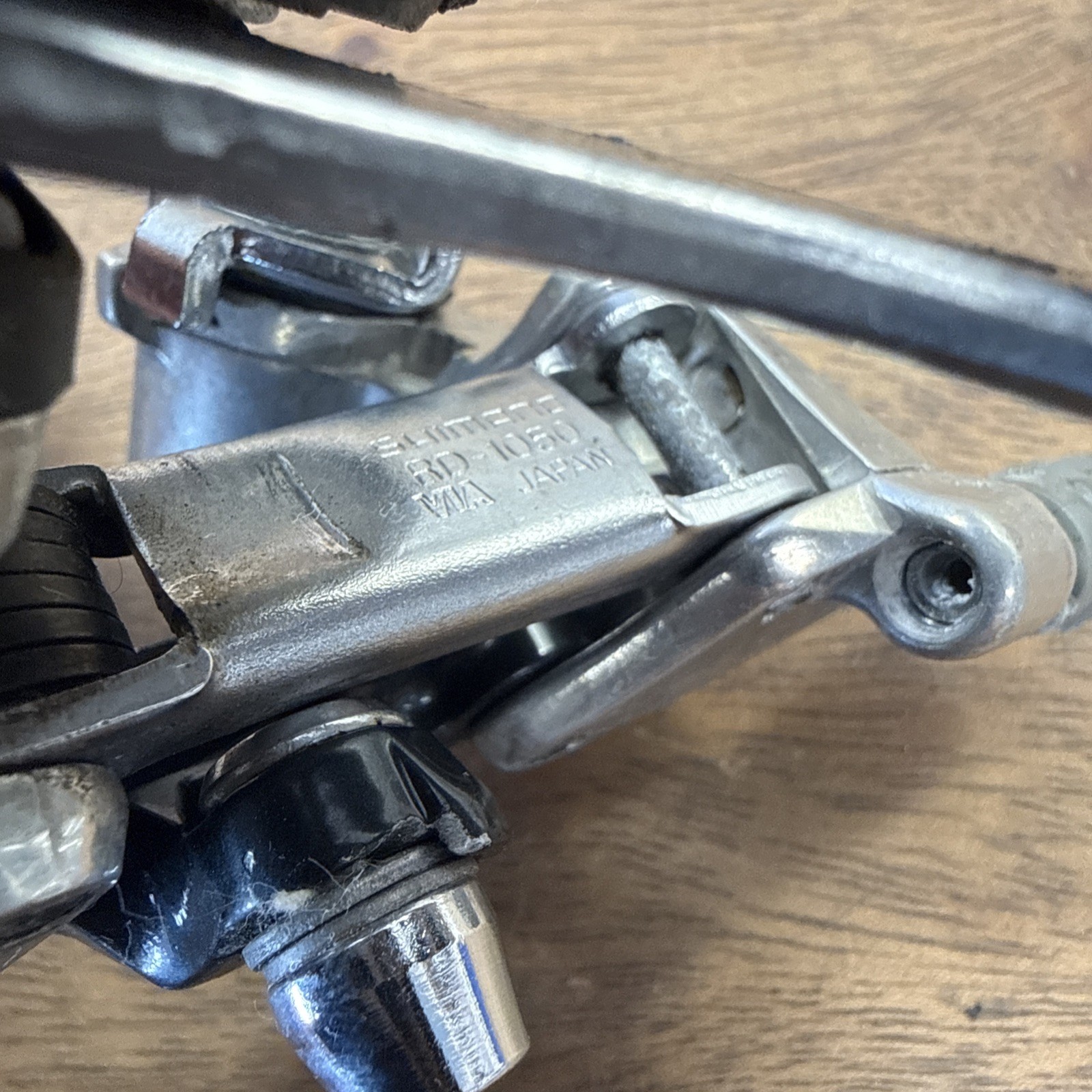 Shimano 105 RD-1050 Rear Derailleur 6/7 Speed Road Made in Japan Silver