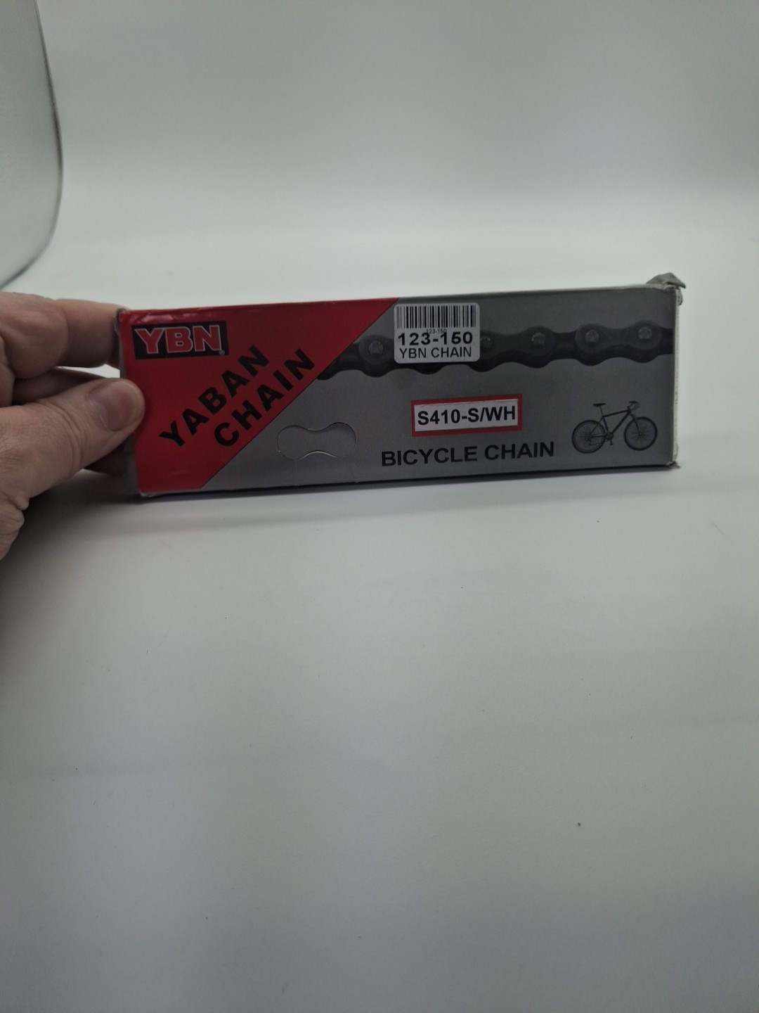 YBN Yaban Bicycle Chain S410-S/WH Brand New In Box 1 Speed
