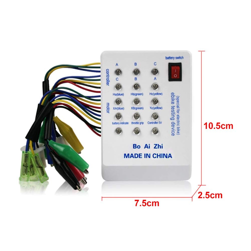 E-Bike Tester, 24V 36V 48V 60V 72V E-Bike Scooter Brushless Car Motor Control…