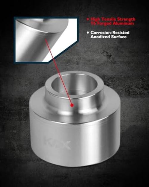 Leveling Kit 2″ Rear Lift Coil Spring Spacers Compatible with 2011-2023 1500,