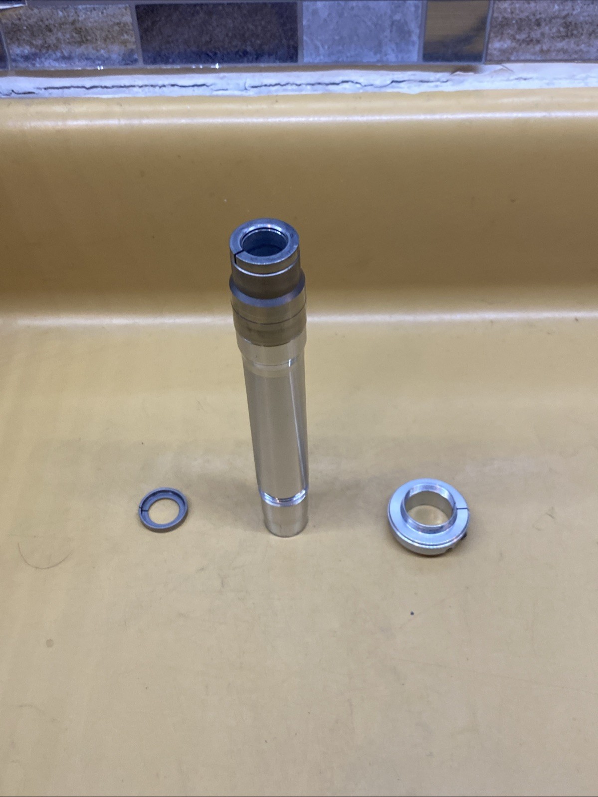 Complete Rear Chris King ISO 12mm x 142mm Thru-Axle Hub Axle