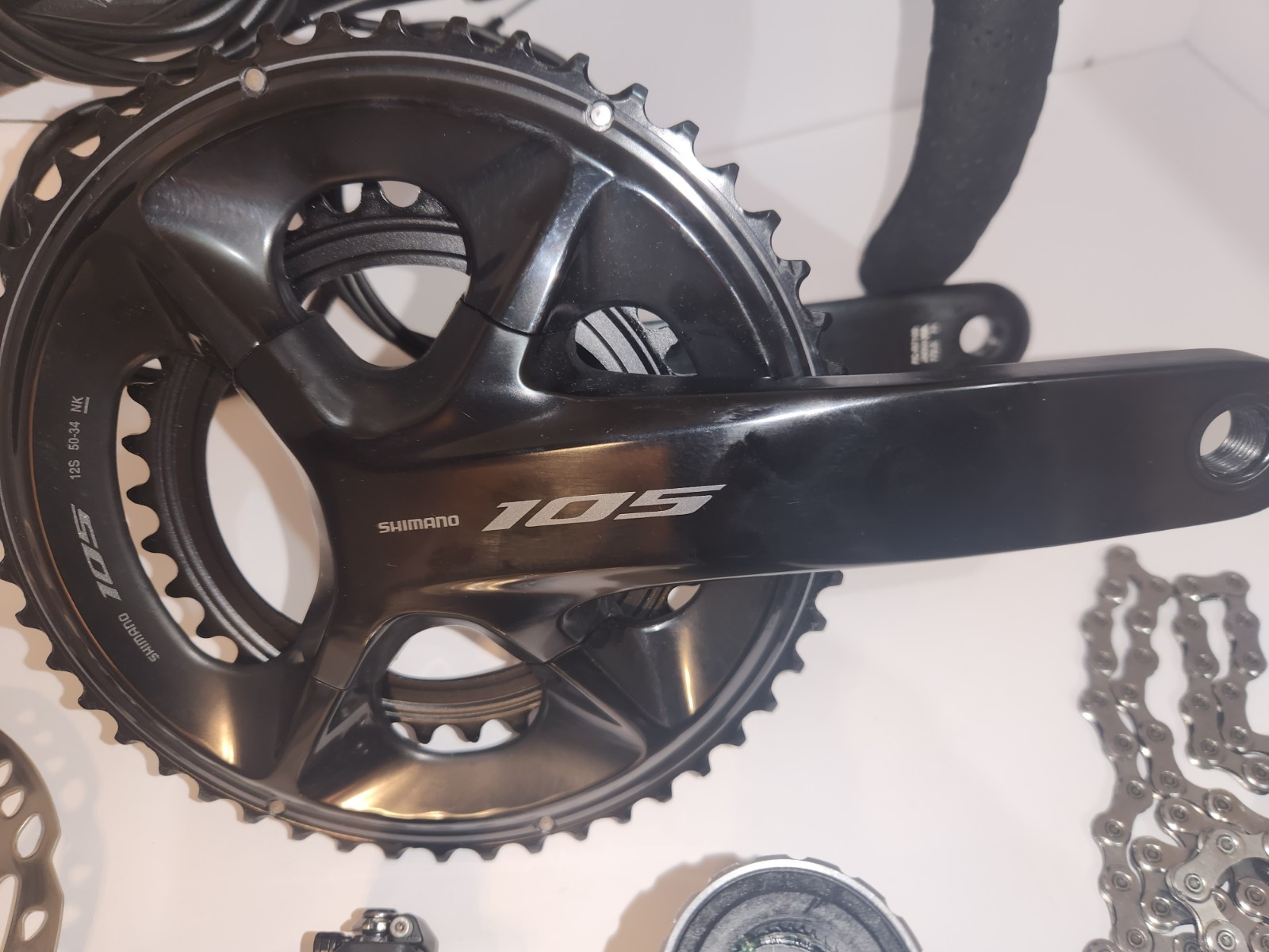 NEW SHIMANO 105 ROADBIKE BUILD KIT NEW TAKE-OFF 7100 SERIES 12s X 2 NOT RIDDEN