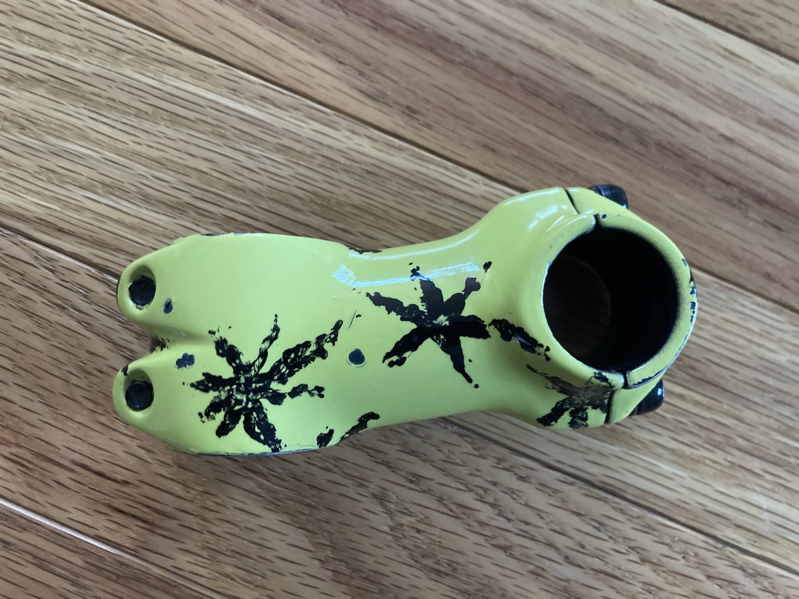 Fixie Tracklocross Answer Riser Bar and Custom Painted threadless stem