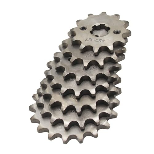 15 Tooth Front Sprocket 420 Chain Sprocket 17mm for ATV Buggy Pit Dirt Quad 15T