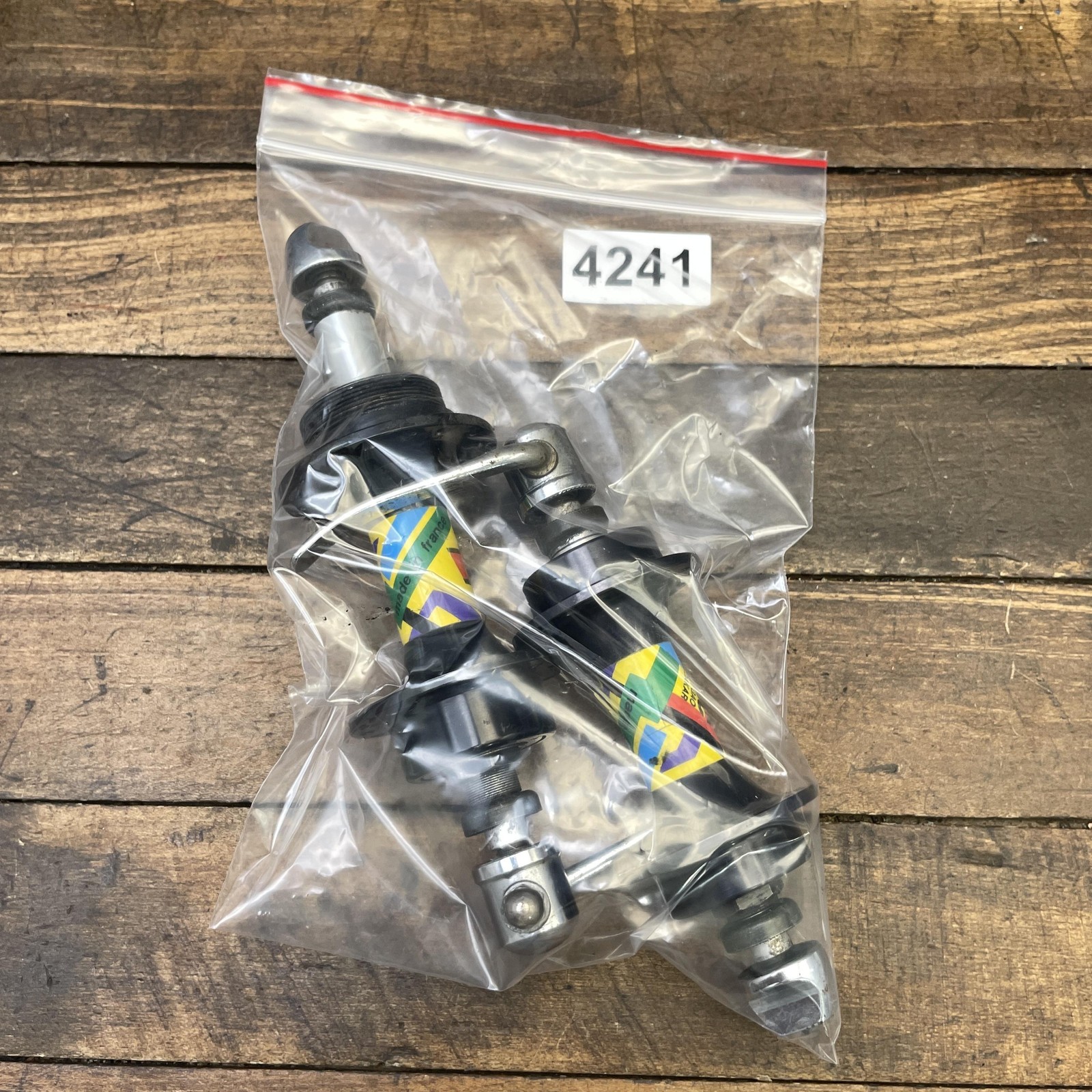 Vintage Mavic Paris Gao Dakar Hub Set 32H 100mm 130mm France Sealed Bearing 32