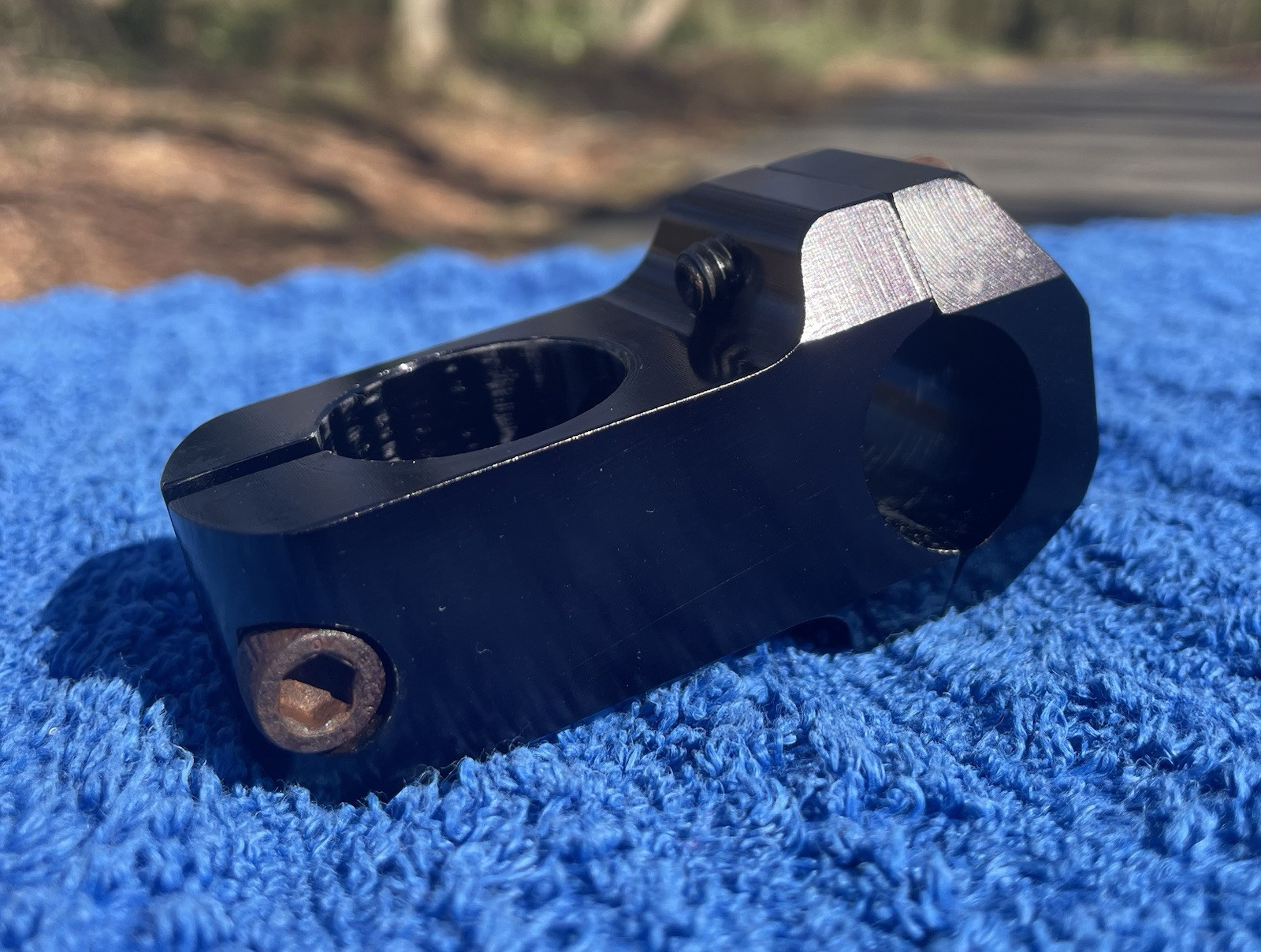 DK 1” Front Load Stem 2 Bolt BMX Racing 4oz Only 3 Bolts Total