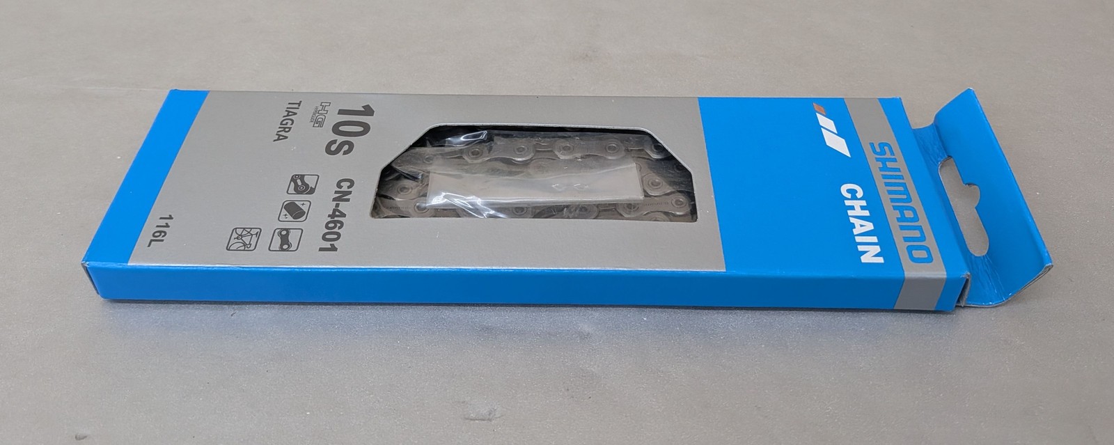 Shimano CN-4601 Tiagra 10-Speed (10S) 116 Link (116L) Bike Chain