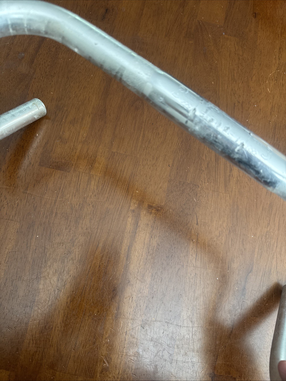 Vintage 3ttt Road Bicycle Handlebar 26.0 / 39cm Silver Olympic
