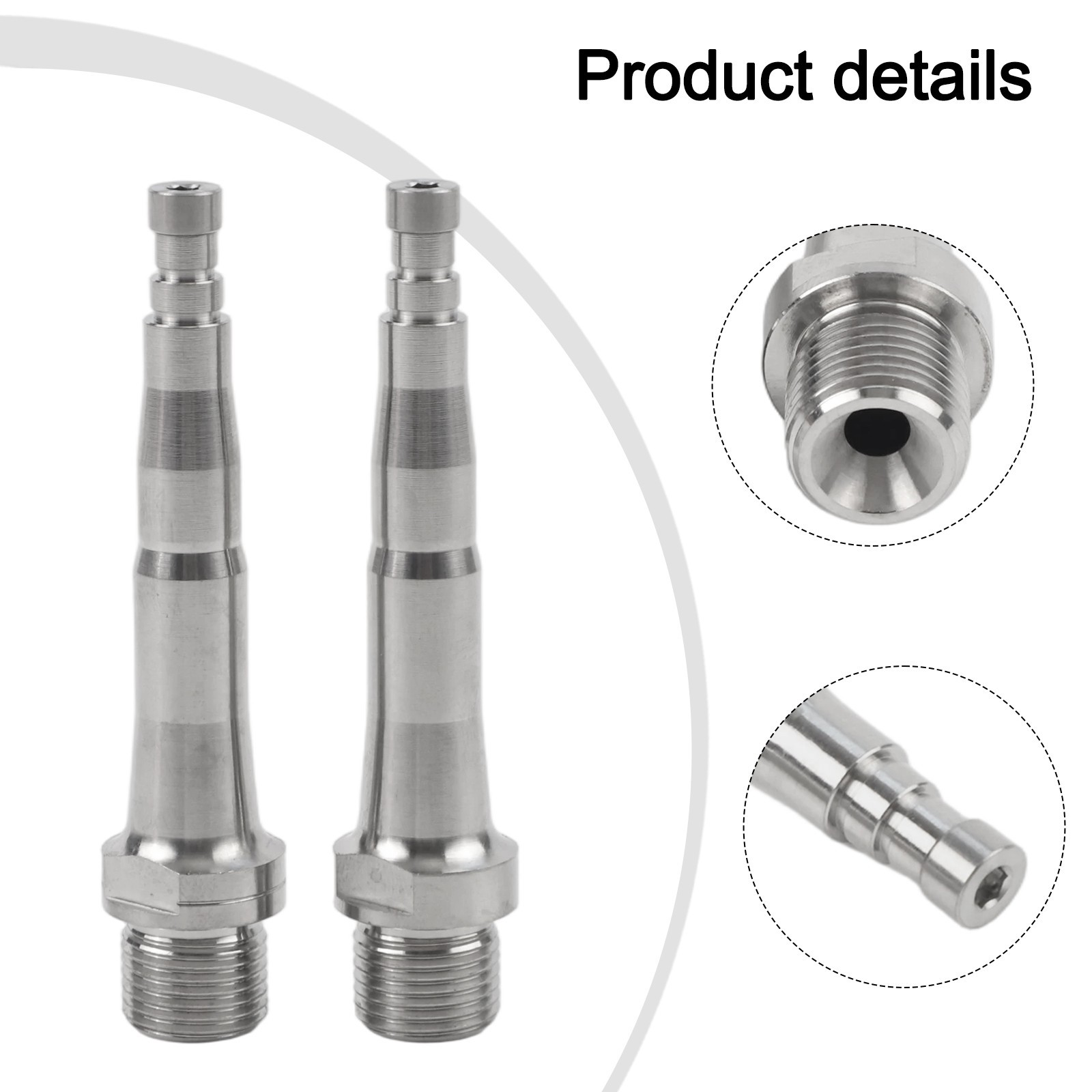 Ultralight Pedal Spindle TC4 Alloy Spindle Long for service Life For SpeedPlay