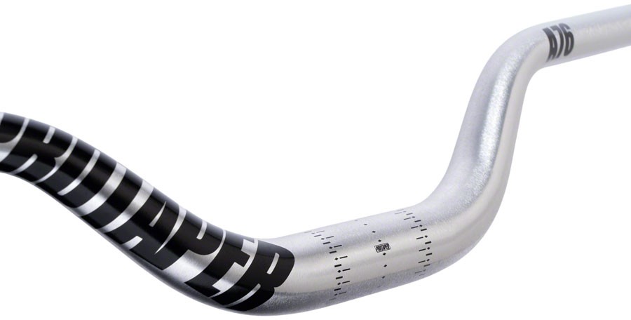 ProTaper A76 Handlebar – 810mm, 76mm Rise, 31.8mm, Aluminum, Polished Silver