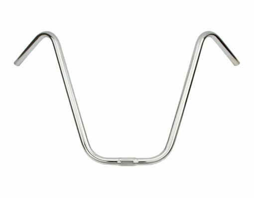 GENUINE VINTAGE LOWRIDER V APE STEEL 16″ RISE HANDLEBAR 25.4MM IN CHROME.