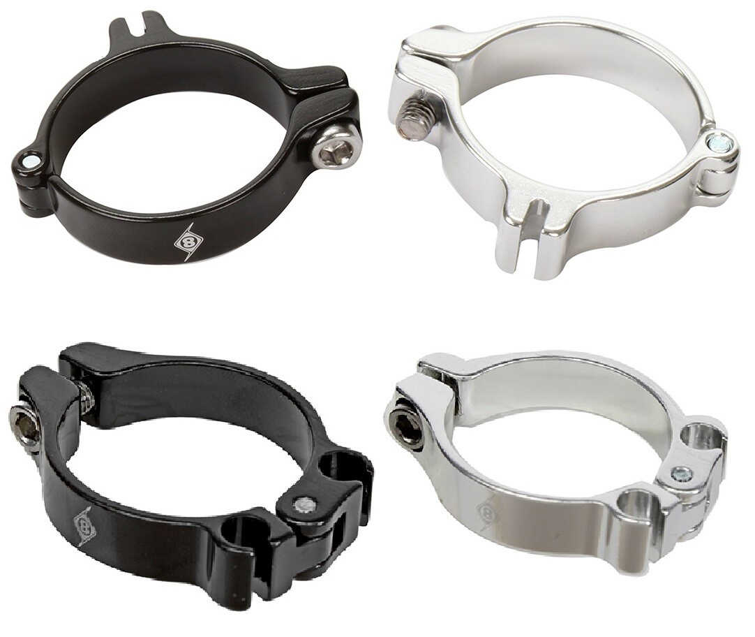 CABLE Housing STOP Clamp-On Origin8 Alloy Black or Silver Single or Double