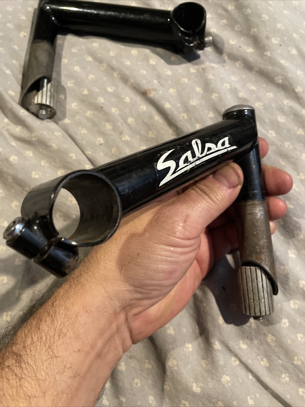 Salsa steel road stem 1” 14cm 25.8 handmade!