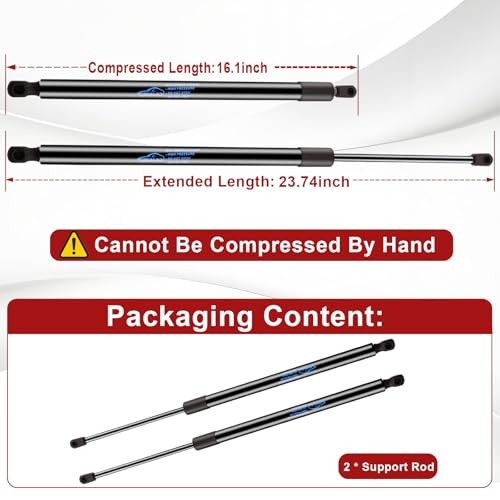 6156 Rear Hatch Struts Suburban 1500 / Suburban 2500 2007 for Chevy SG330076