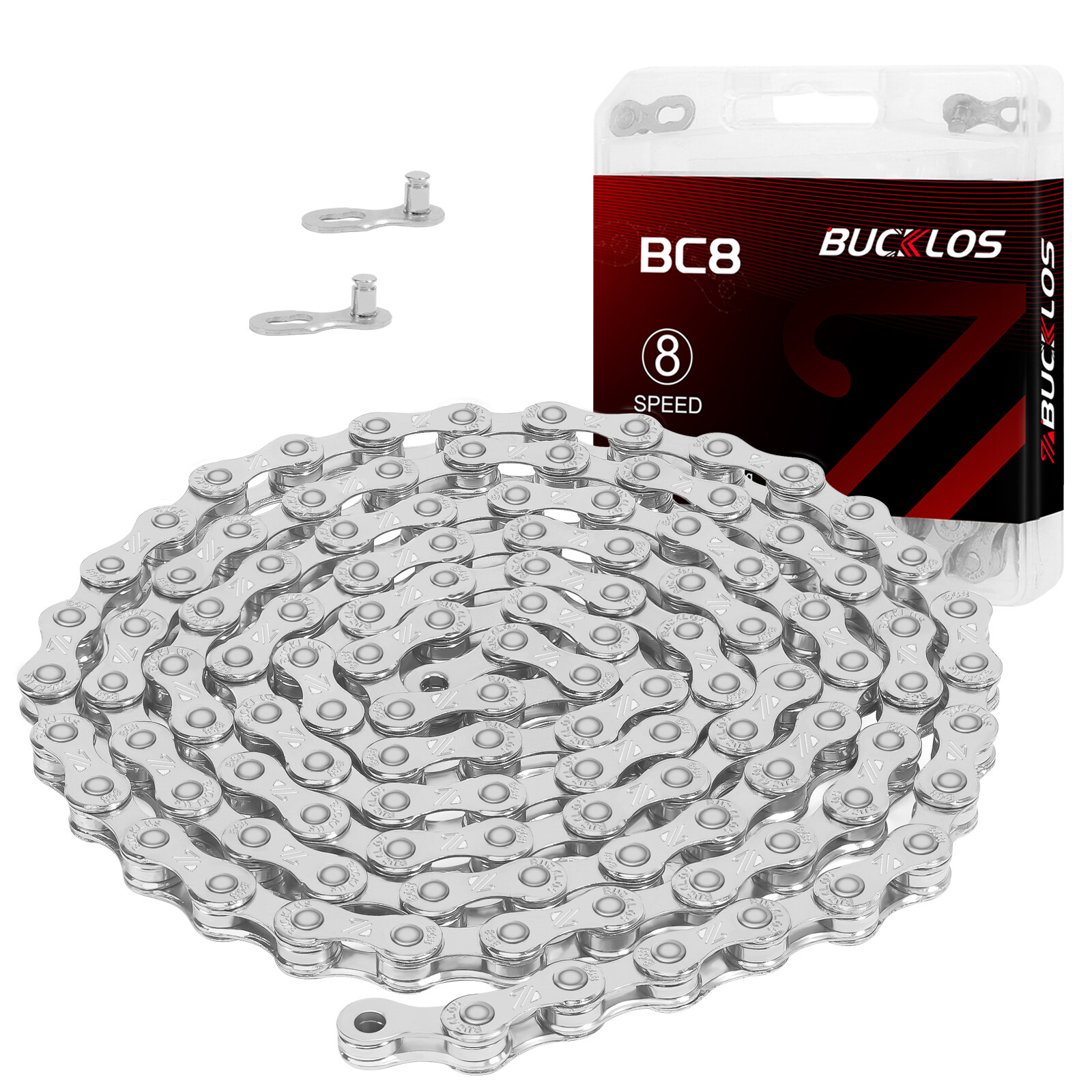 For KMC 8 9 10 11 12 Speed Road MTB Bike Chains 116 126 Links For Shimano SRAM