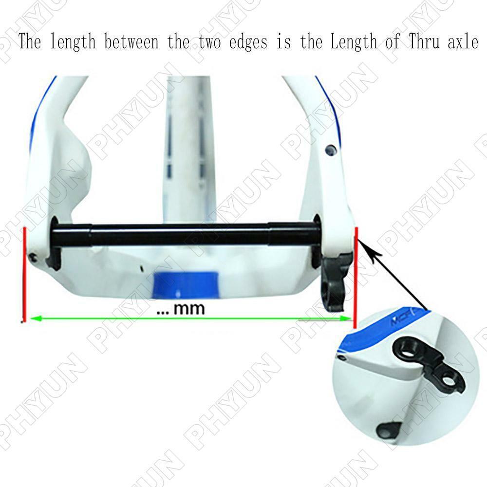 Thru Axle 12mm x 142mm Standard Thread Pitch 1.5mm For Mountain Bike Road Bike