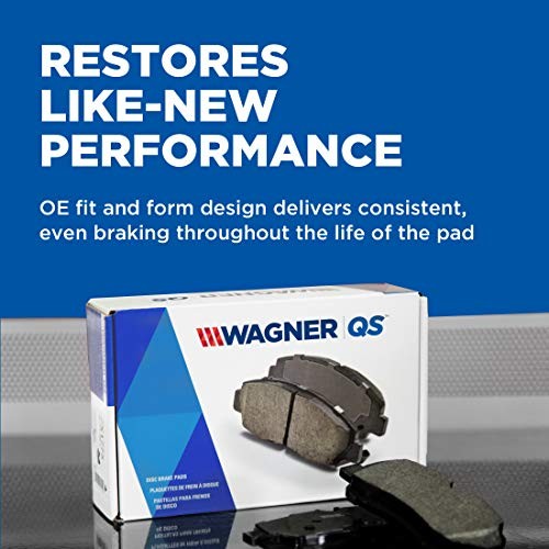 QuickStop Front Disc Brake Pad Set for 2001 Dodge Ram ZX859 QS – Semi-Metallic