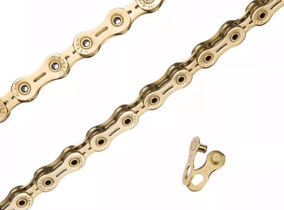 7/8/9/10/11 Speed Bicycle Chain Silver Gold Rainbow Road Mountain Gravel Bike