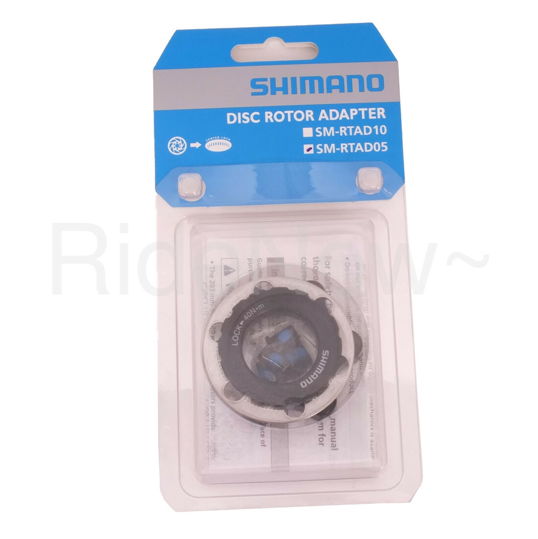2 x Shimano SM-RTAD05 Center Lock Hub to 6 Bolt Disc Brake Rotor Adapter NIB