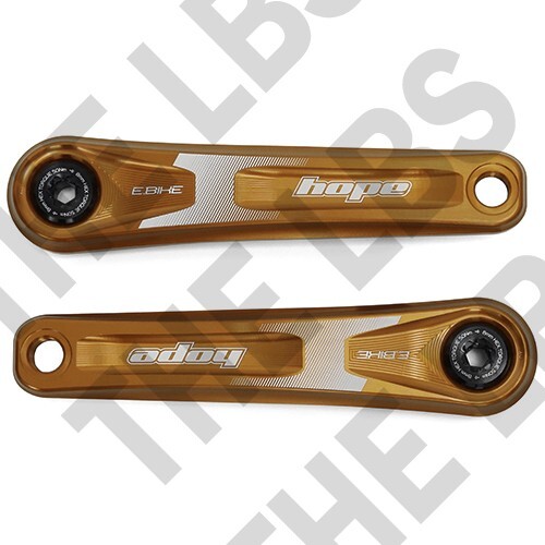 Hope E-Bike Crankset 155mm Crank Arms Narrow Offset Brose – Bronze – Brand New