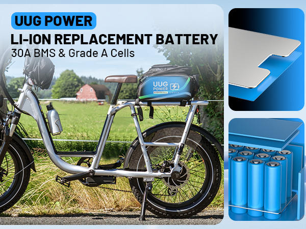 36V/48V 10AH 14AH Ebike Battery For 0-1500W Motor li-ion Electric Bicycle Bike