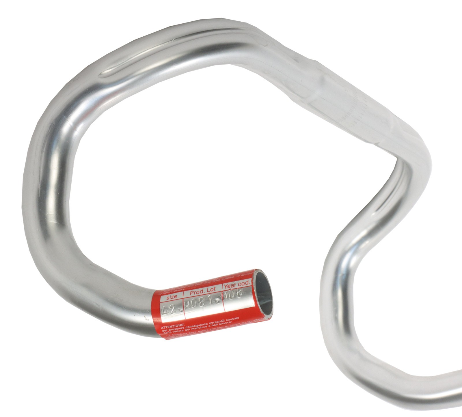 Modolo Venus Ergo Alloy Road Handlebar Silver 26.0mm 42cm NOS, NEW, NIB