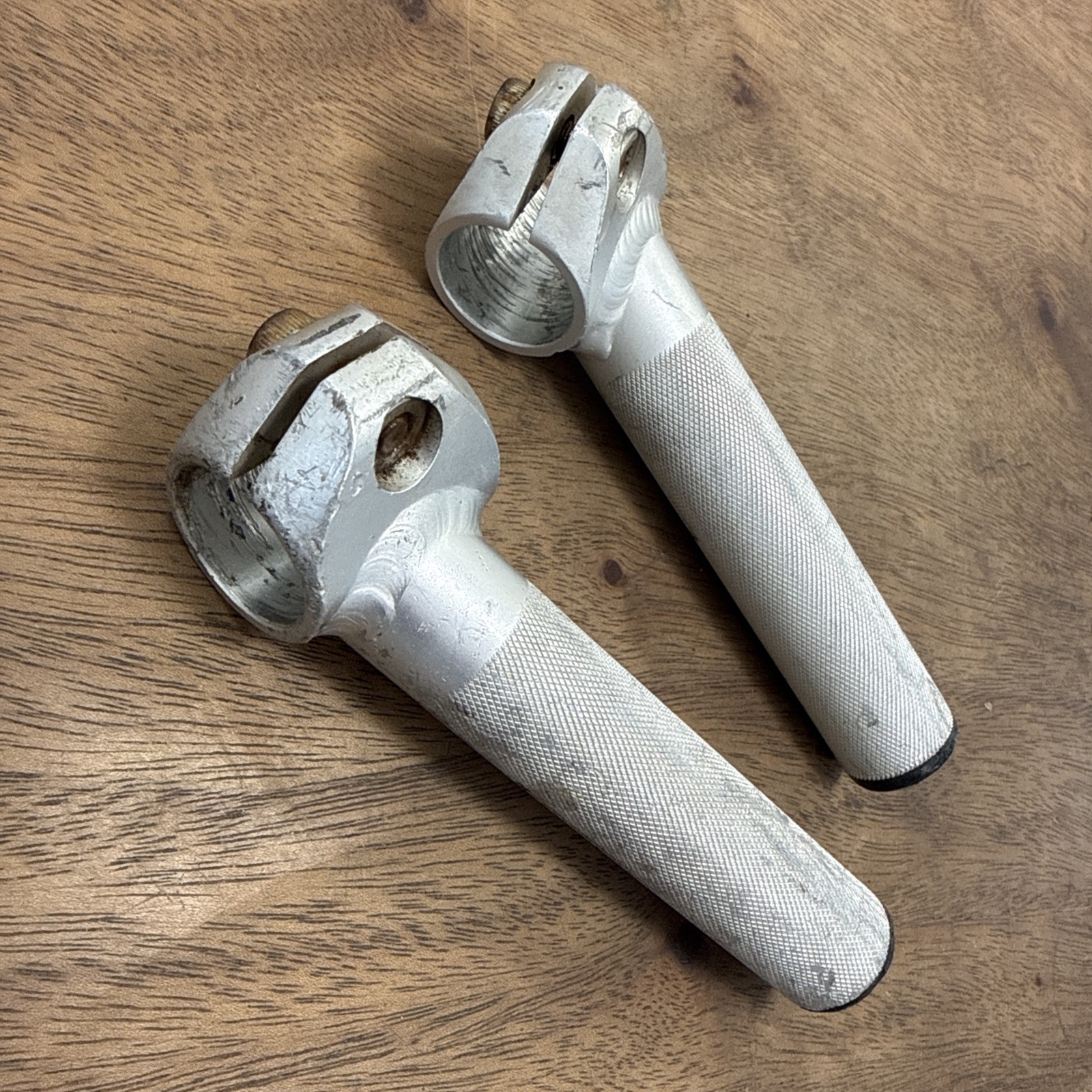 Control Tech Control Stix Silver Bar Ends Short